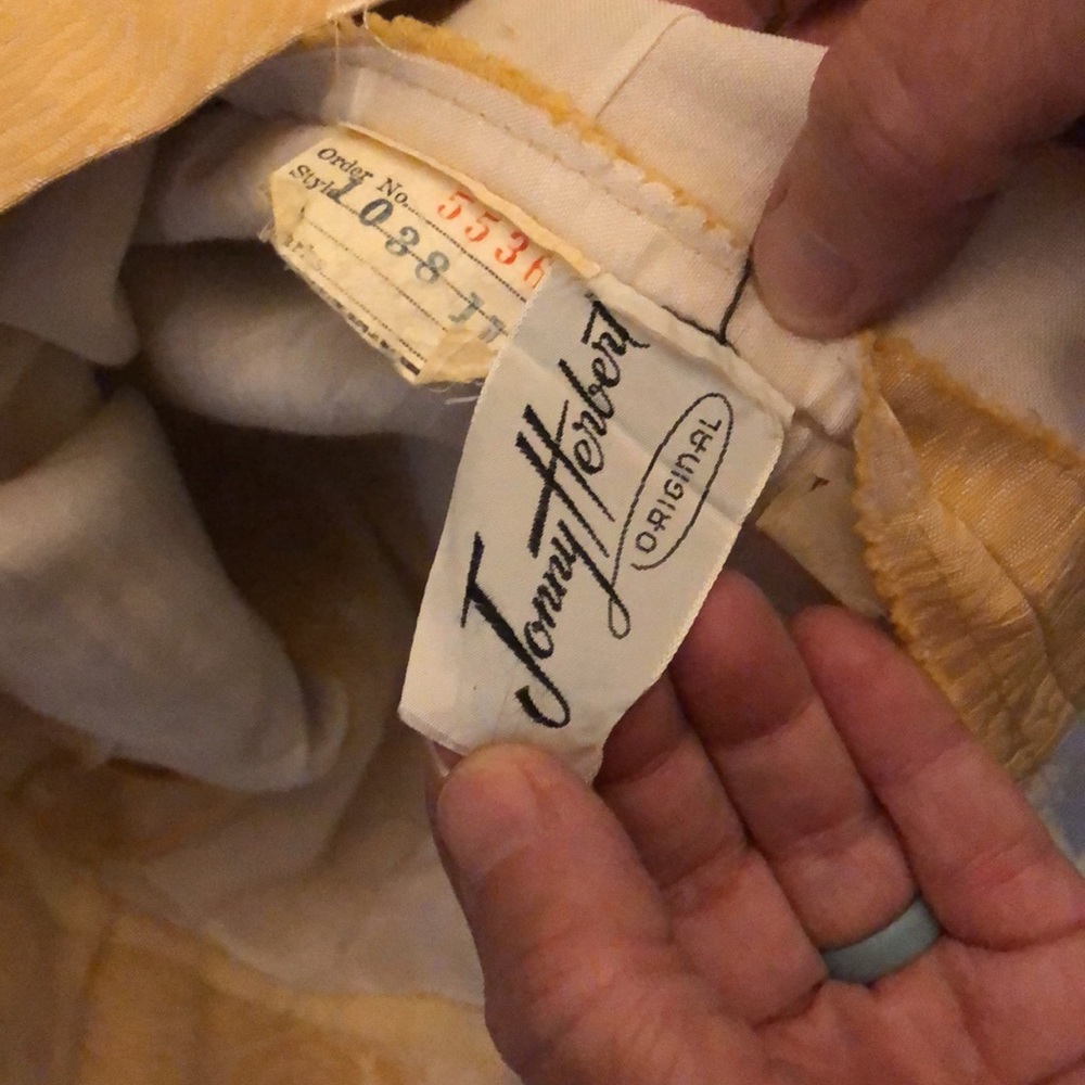 VINTAGE Jonny Herbert 1950s dress